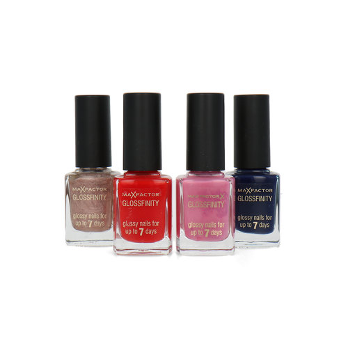 Max Factor Glossfinity Nagellack - Set E (4er Set)