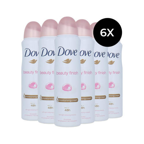 Dove Beauty Finsh Deodorant Spray - 150 ml (6er Set)
