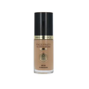 Facefinity All Day Flawless 3 in 1 Flexi Hold Foundation - 76 Warm Golden