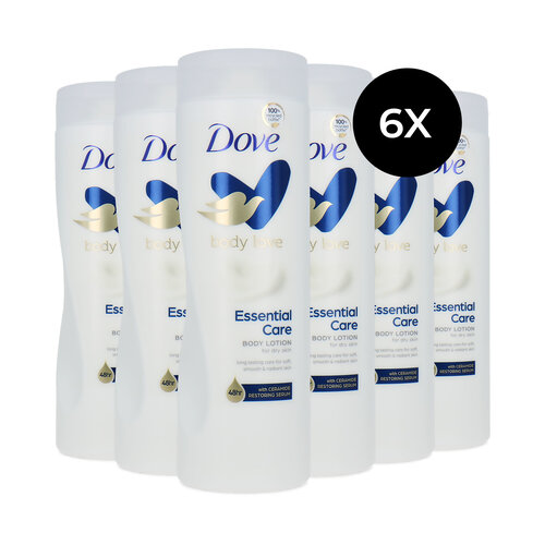 Dove Body Love Essentials Care Body Lotion - 400 ml (6er Set)