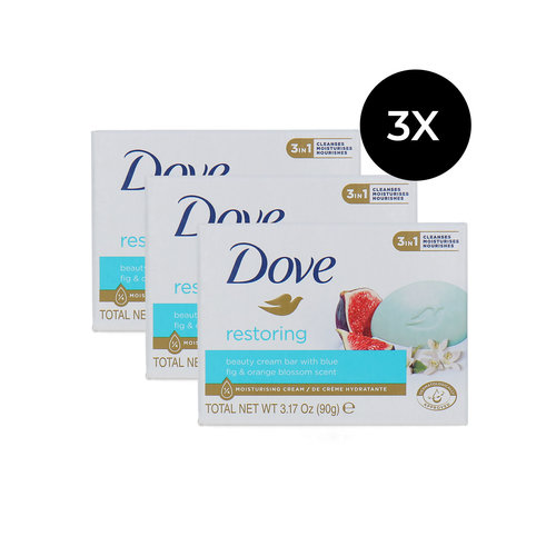 Dove Beauty Cream Bar Restoring - 90 gram (3er Set)