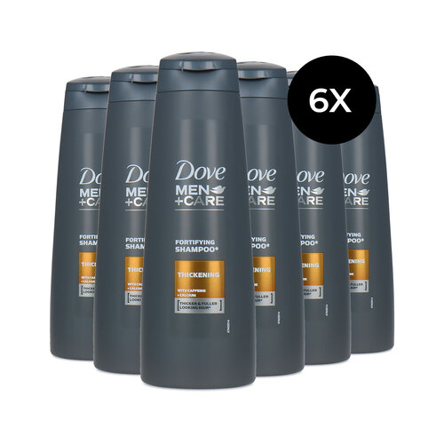 Dove Men + Care Fortifying and Thickening Shampoo - 6 x 250 ml