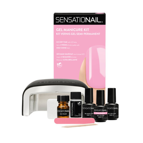 Sensationail Gel Manicure Starter Kit - Pink Chiffon