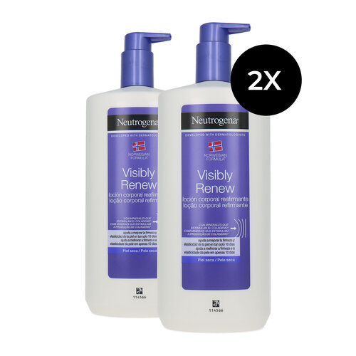 Neutrogena Visibly Renew Firming Body Lotion - 2 x 750 ml