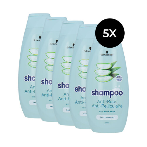 Schwarzkopf Anti-Roos Shampoo - 5 x 400 ml