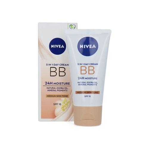 Nivea 5 In 1 Day Cream BB 50 ml - Medium Skin Tone