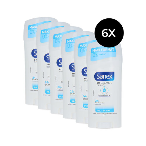 Sanex Dermo Protector Deo Stick Maxi Format - 6 x 65 ml