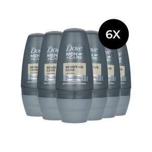 Men + Care Sensitive Care Deo Roller - 6 x 50 ml