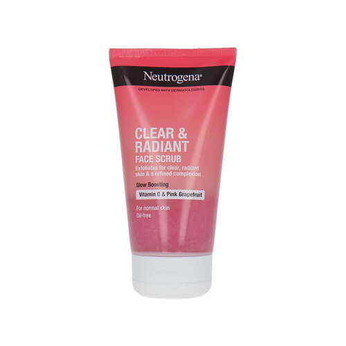 Neutrogena Refreshingly Pink Grapefruit Clear Daily Exfoliator - 150 ml