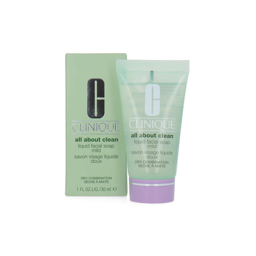 Clinique All About Clean Liquid Facial Soap Mild - 30 ml