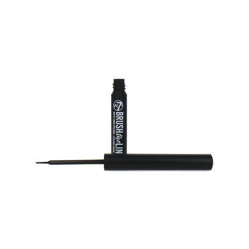 W7 Brush The Line Matte Liquid Eyeliner - Black