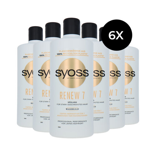 Syoss Renew 7 Condtioner - 6 x 440 ml