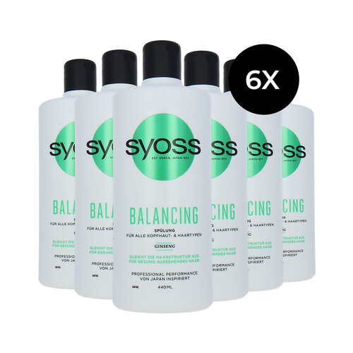 Syoss Balancing Condioner - 6 x 440 ml