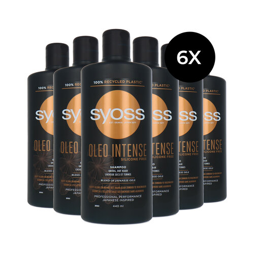 Syoss Oleo Intense Shampoo - 6 x 440 ml