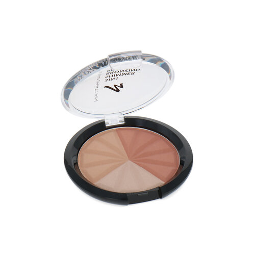 Manhattan 3in1 Shimmer Bronzing Powder - 001 Gold Shimmer