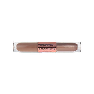 Makeup Revolution Eye Chrome Matte and Metal Liquid Lidschatten - Dreamy Eye Chrome Matte and Metal Liquid Lidschatten - Dreamy