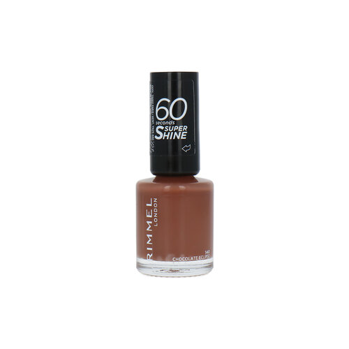 Rimmel 60 Seconds Super Shine Nagellack - 140 Chocolate Eclipse