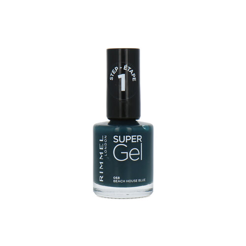Rimmel Super Gel Nagellack - 068 Beach House Blue