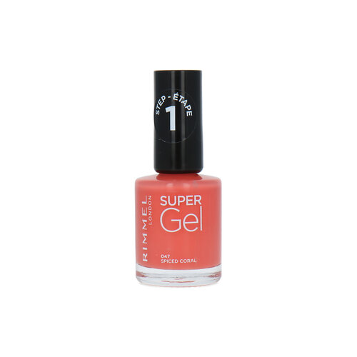 Rimmel Super Gel Nagellack - 047 Spiced Coral Rimmel Super Gel Nagellack - 047 Spiced Coral
