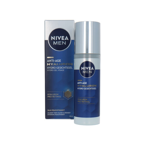 Nivea Men Anti-Age HyaluronHydro Face Gel - 50 ml