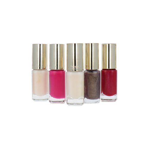 L'Oréal Color Riche 5 x 5 ml Nagellack - Set H