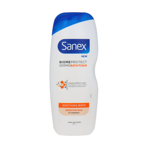 Sanex Biome Protect Dermo Soothing Bath Foam - 570 ml (Für empfindliche Haut)