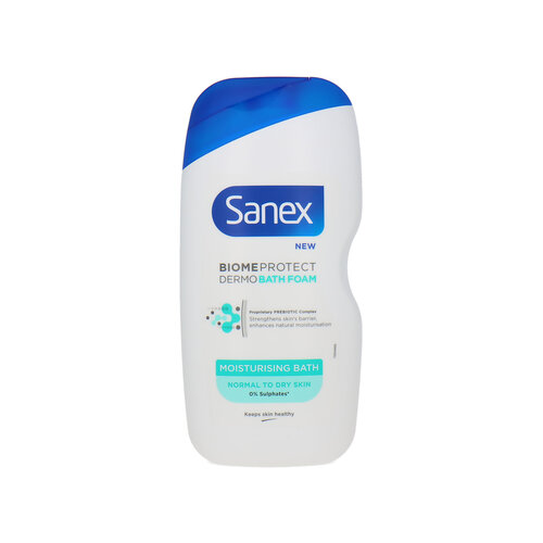 Sanex Biome Protect Dermo Moisturising Bath Foam - 450 ml (Für Normale bis trockene Haut)