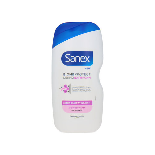 Sanex Biome Protect Dermo Extra Hydrating Bath Foam - 450 ml (Für extra trockene Haut)