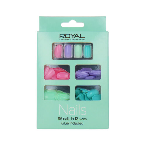 Royal 96 Nails With Glue