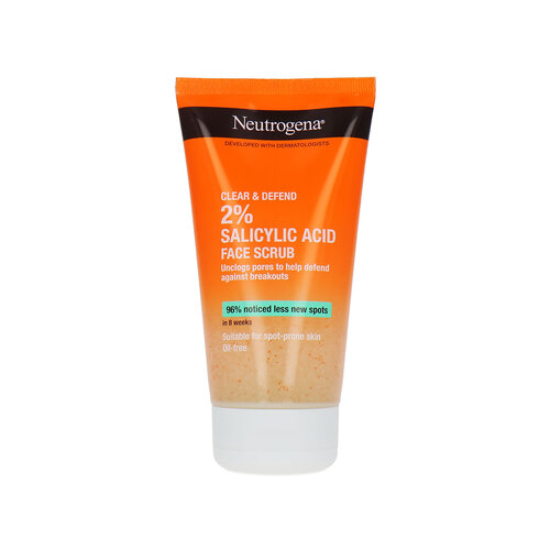 Neutrogena Clear & Defend Facial Scrub - 150 ml