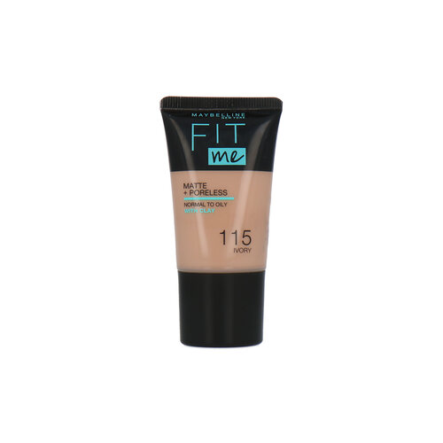 Maybelline Fit Me Matte + Poreless Foundation - 115 Ivory - 18 ml