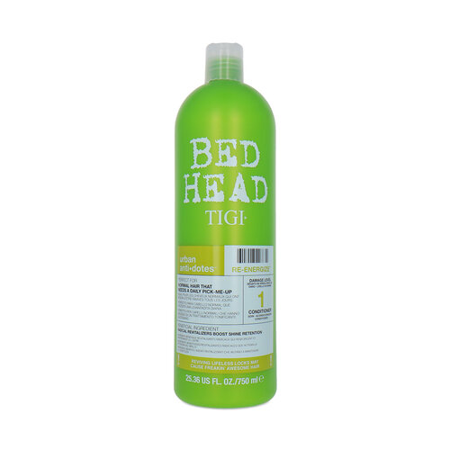 TIGI Bed Head Re-Energize 750 ml Spülung - Damage Level 1