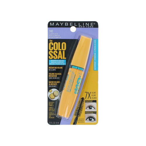 Maybelline The Colossal Waterproof Mascara - 240 Glam Black Maybelline The Colossal Waterproof Mascara - 240 Glam Black