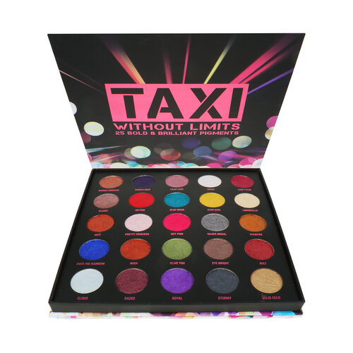 W7 Taxi Without Limits Lidschatten Palette