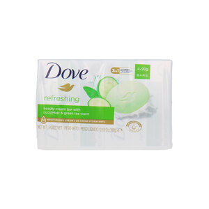Dove Beauty Cream Bar Refreshing - 4 x 90 g Beauty Cream Bar Refreshing - 4 x 90 g