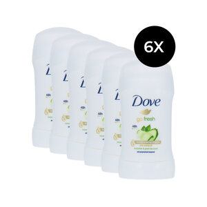 Go Fresh Deo Stick Cucumber & Green Tea Scent - 6 x 40 ml