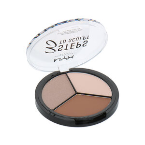 3 StepsTo Sculpt Contour Palette - Fair