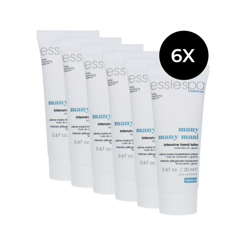 Essie Spa Manicure Many Many Mani Intensive Handlotion - 6 x 20 ml