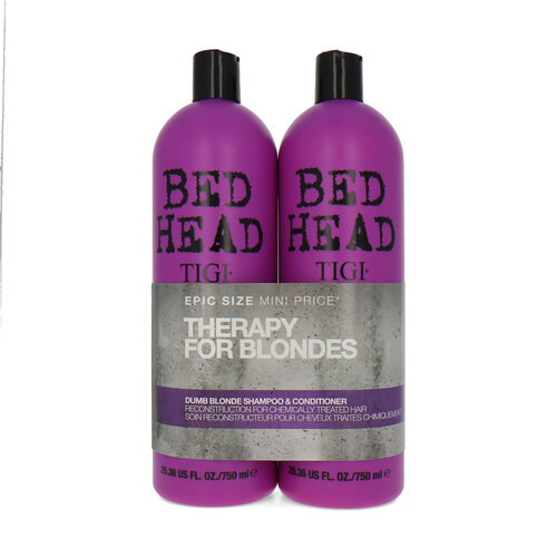 TIGI Bed Head Therapy For Blondes Duo Shampoo + Conditioner
