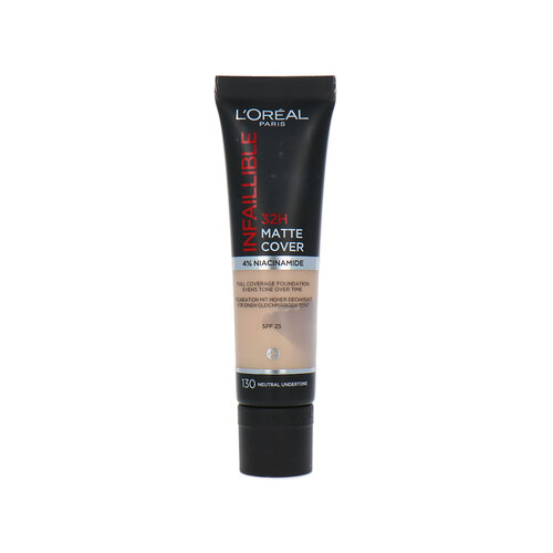 Maybelline Infallible 32H Matte Cover Foundation - 130 True Beige