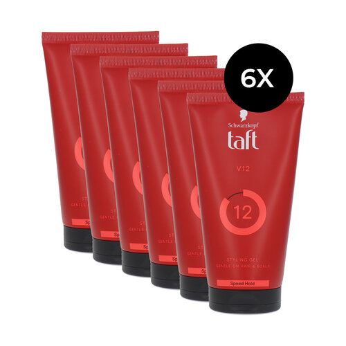 Schwarzkopf Taft V12 Styling Gel - 6 x 150 ml