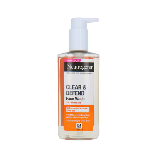 Neutrogena Clear & Defend Facial Wash - 200 ml Neutrogena Clear & Defend Facial Wash - 200 ml