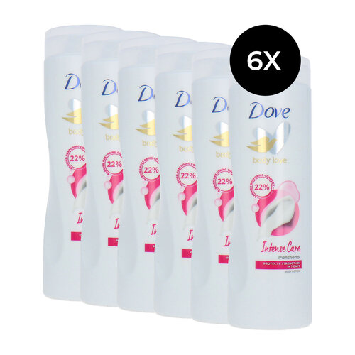 Dove Body Love Intense Care Body Lotion - 6 x 400 ml Dove Body Love Intense Care Body Lotion - 6 x 400 ml