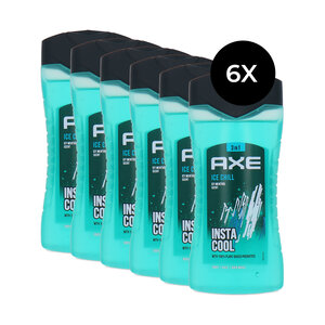 3in1 Shower Gel Ice Chill - 6 x 250 ml