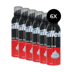 Shave Foam Original Scent - 6 x 200 ml