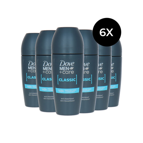 Dove Men + Care Deo Roller Classic - 6 x 50 ml Dove Men + Care Deo Roller Classic - 6 x 50 ml