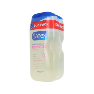 Sanex Dermo Tolerance Micellar Gel 0% Soap Duschgel - 2 x 400 ml (Für empfindliche Haut) Dermo Tolerance Micellar Gel 0% Soap Duschgel - 2 x 400 ml (Für empfindliche Haut)