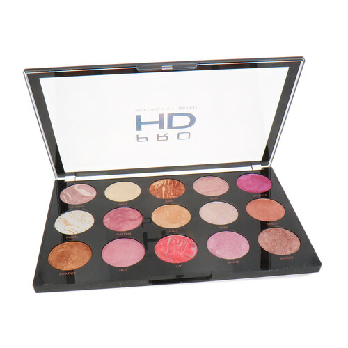 Makeup Revolution Pro HD Amplified Highlighter Palette - Get Baked Makeup Revolution Pro HD Amplified Highlighter Palette - Get Baked