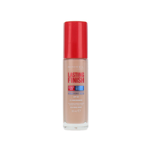 Rimmel Lasting Finish 35HR Hyaloronic Acid Foundation SPF 20 - 010 Rose Ivory Rimmel Lasting Finish 35HR Hyaloronic Acid Foundation SPF 20 - 010 Rose Ivory