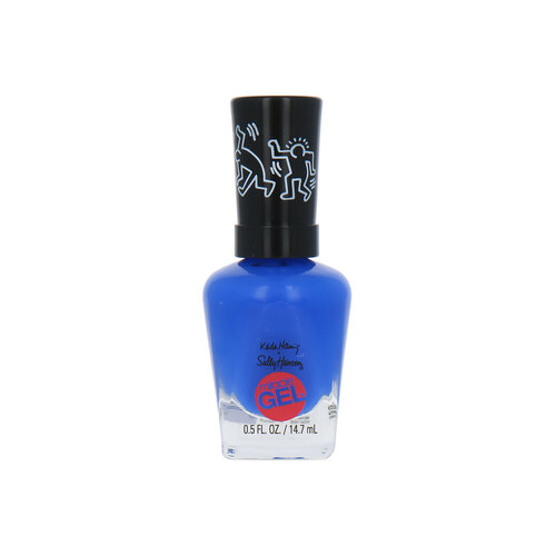 Sally Hansen Miracle Gel x Keith Haring Nagellack - 925 Draw Blue In Sally Hansen Miracle Gel x Keith Haring Nagellack - 925 Draw Blue In